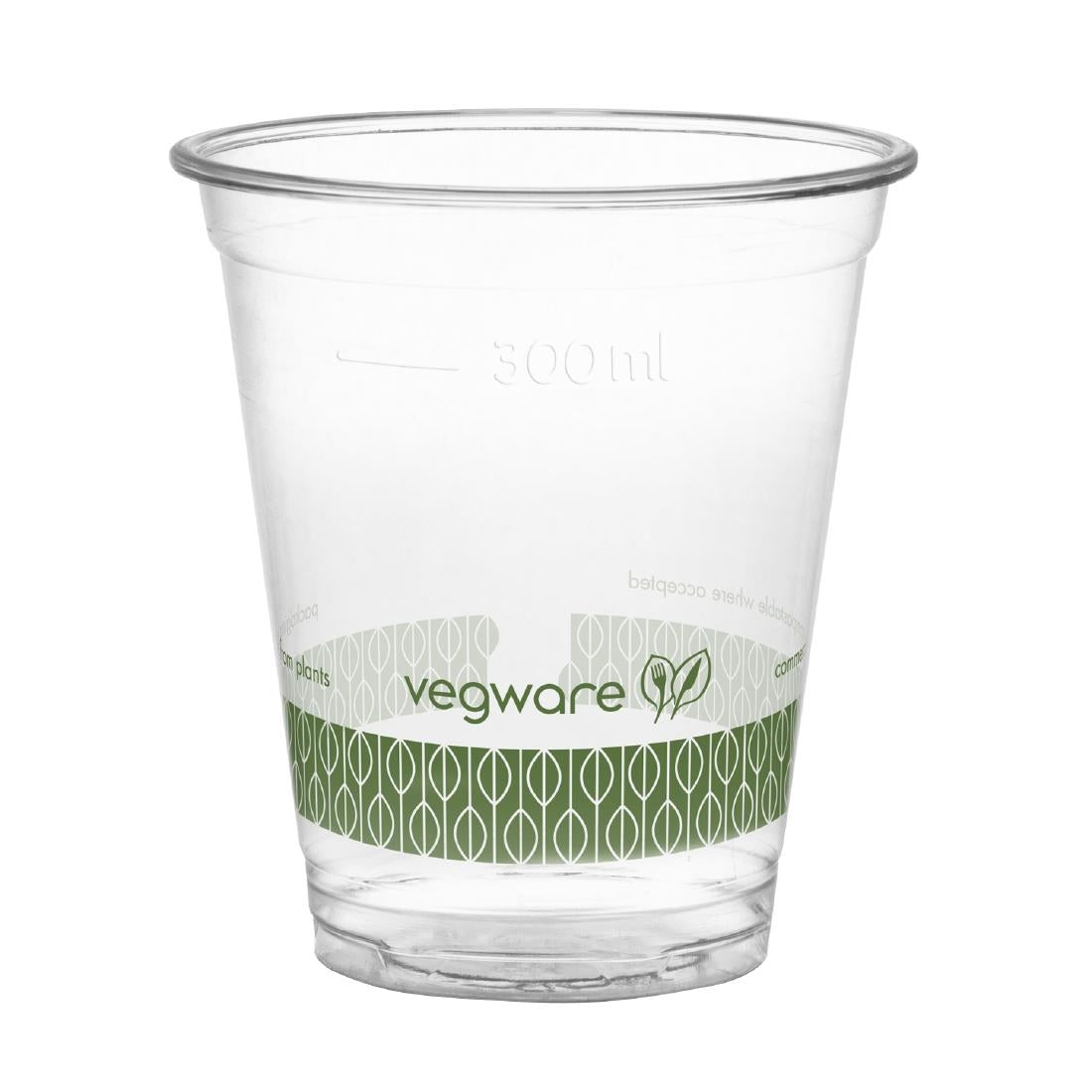 Vegware Compostable PLA Cold Cup 96-Series 12oz (1000 Pack)