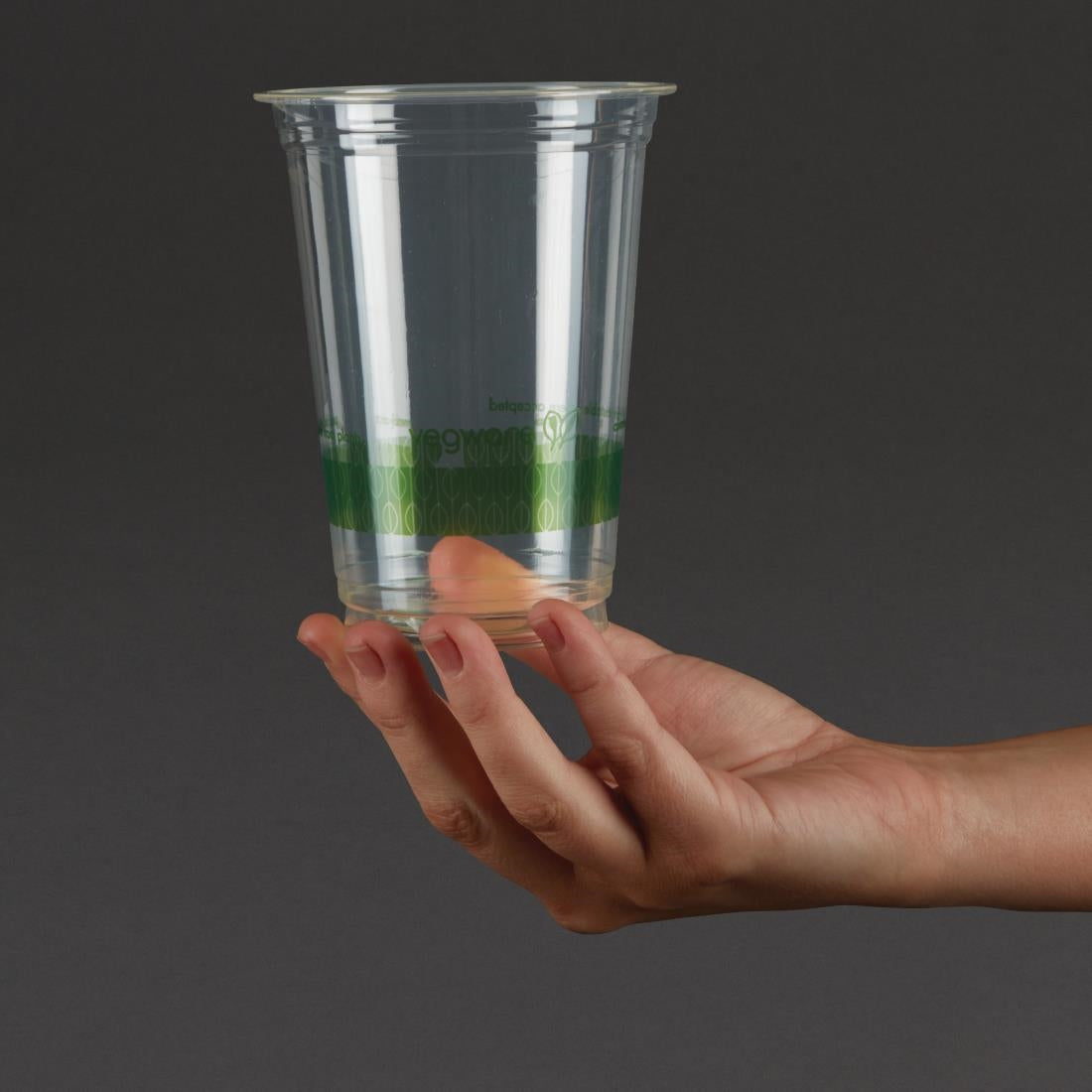 Vegware Compostable PLA Cold Cup 96-Series 16oz (1000 Pack)