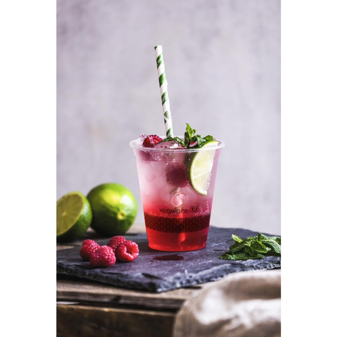 Vegware Compostable PLA Cold Cup 96-Series 16oz (1000 Pack)