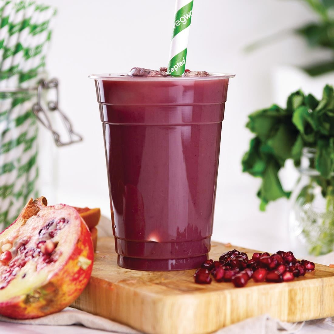 Vegware Compostable PLA Cold Cup 96-Series 16oz (1000 Pack)