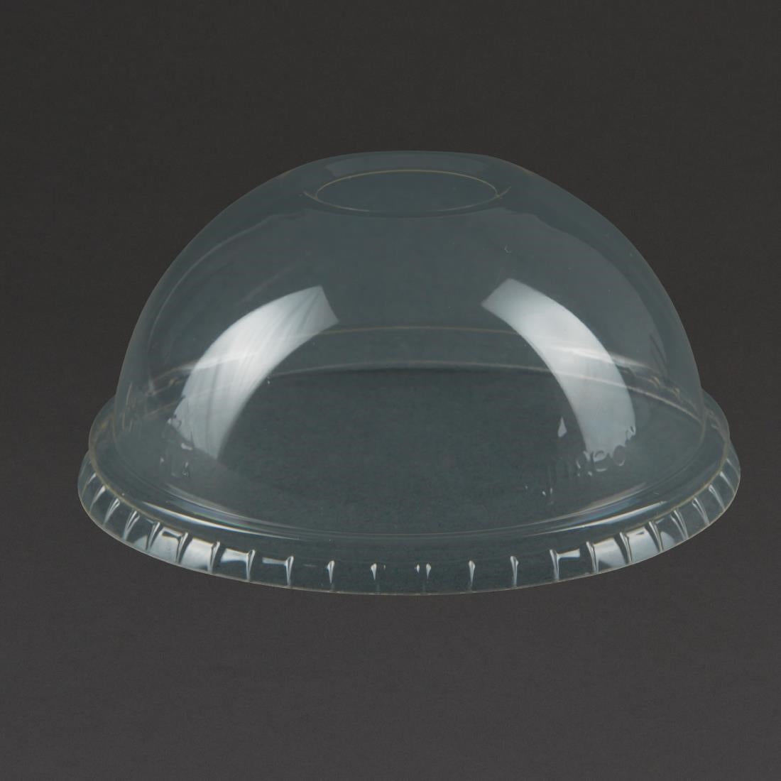 Vegware Compostable Cold Cup Domed Lids 340ml / 12oz and 455ml / 16oz (1000 Pack)