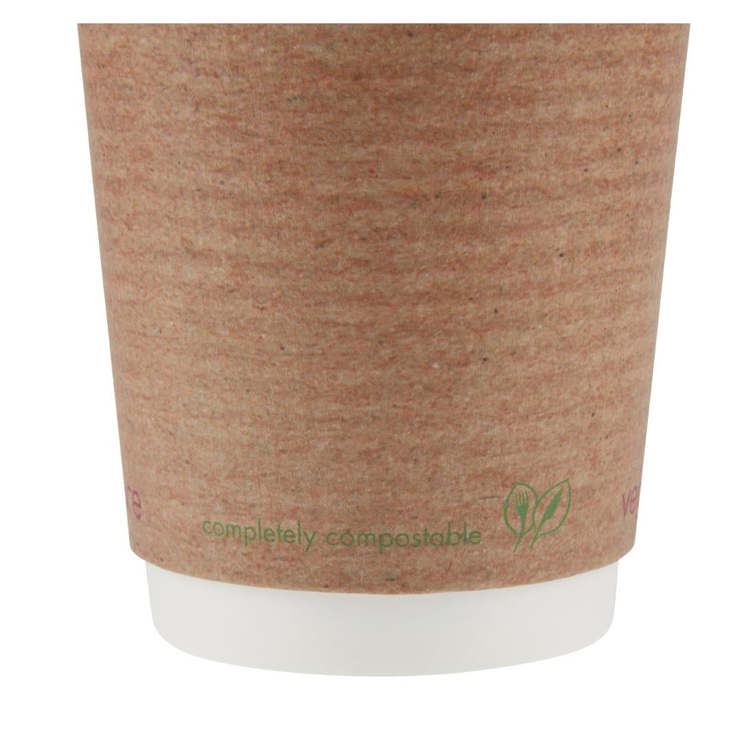 Vegware Compostable Coffee Cups Double Wall 340ml / 12oz (500 Pack)