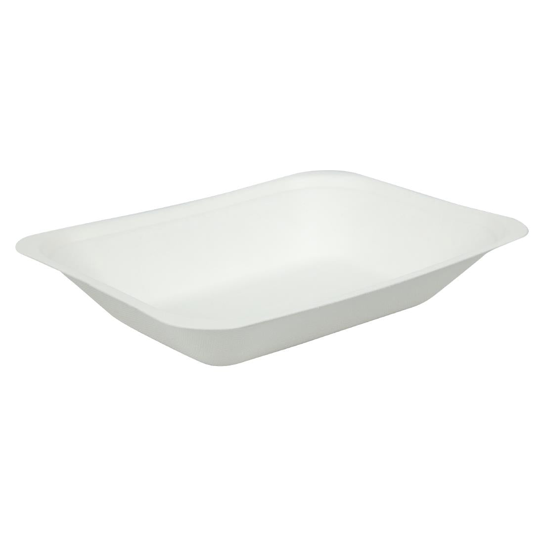 Vegware Compostable Bagasse Chip Trays 175mm (500 Pack)