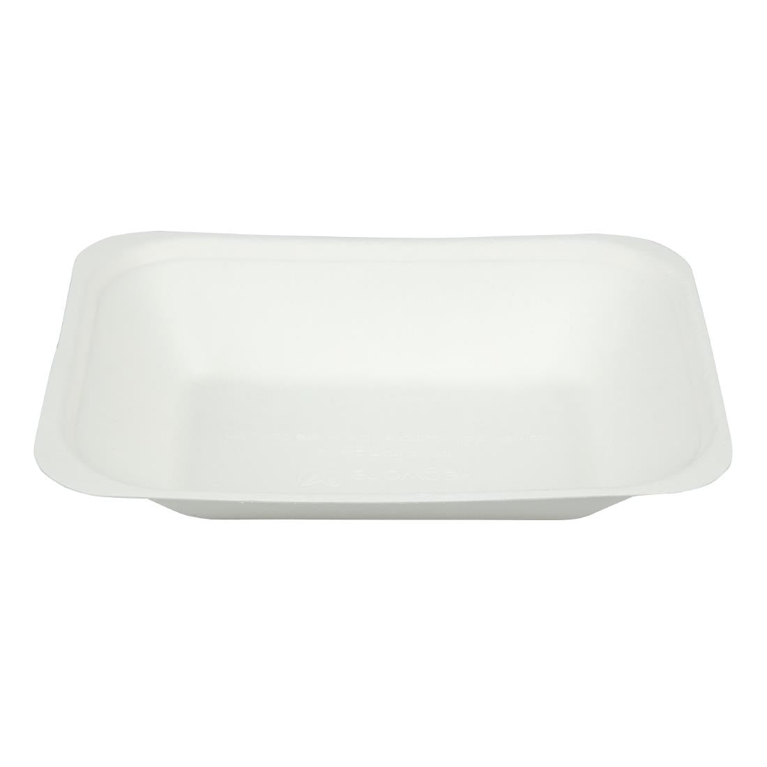 Vegware Compostable Bagasse Chip Trays 175mm (500 Pack)