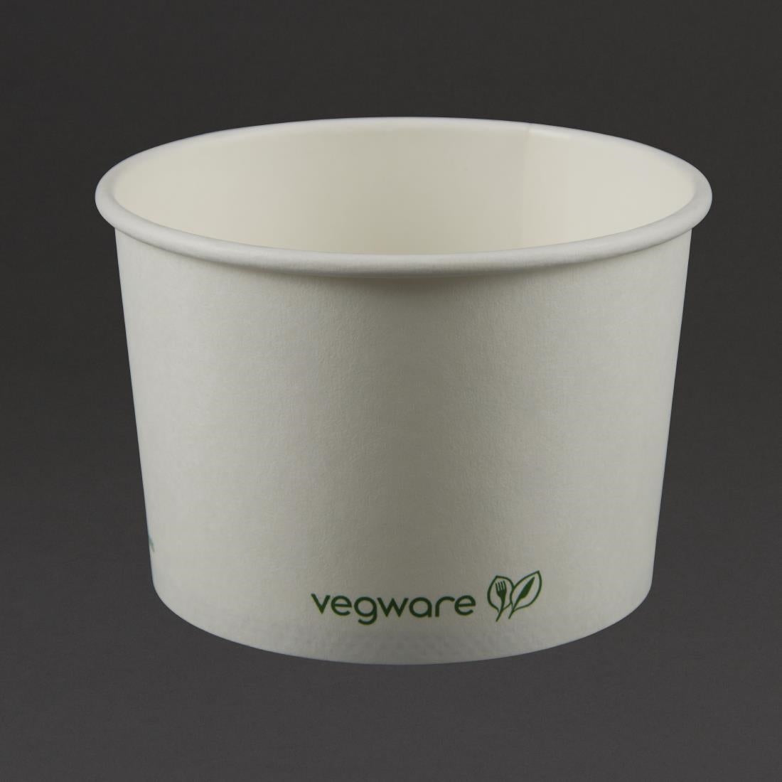 Vegware Compostable Hot Food Pots 230ml / 8oz (1000 Pack)