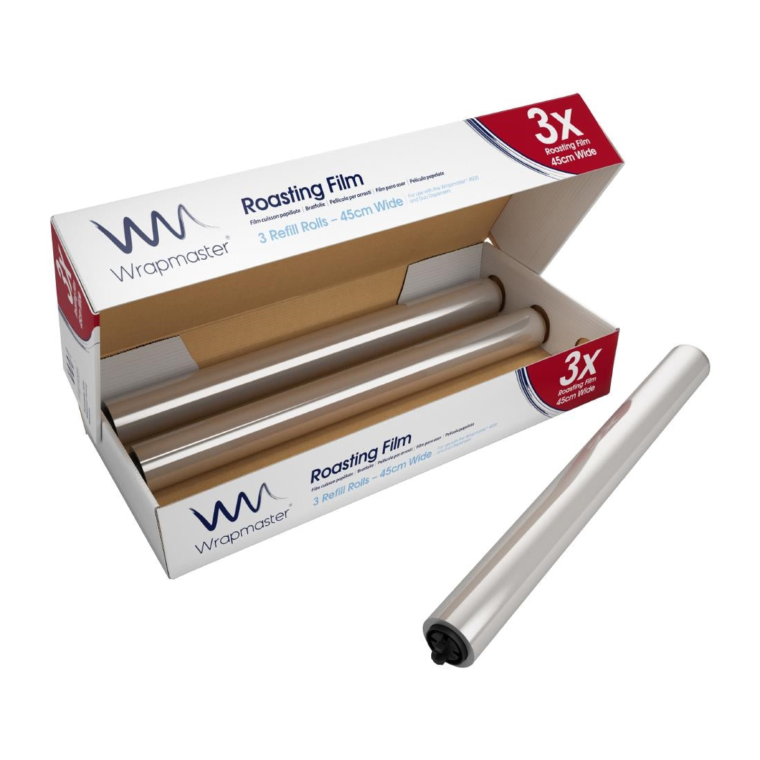 Wrapmaster 4500 Roasting Film Refills 450mm x 50m (3 Pack)