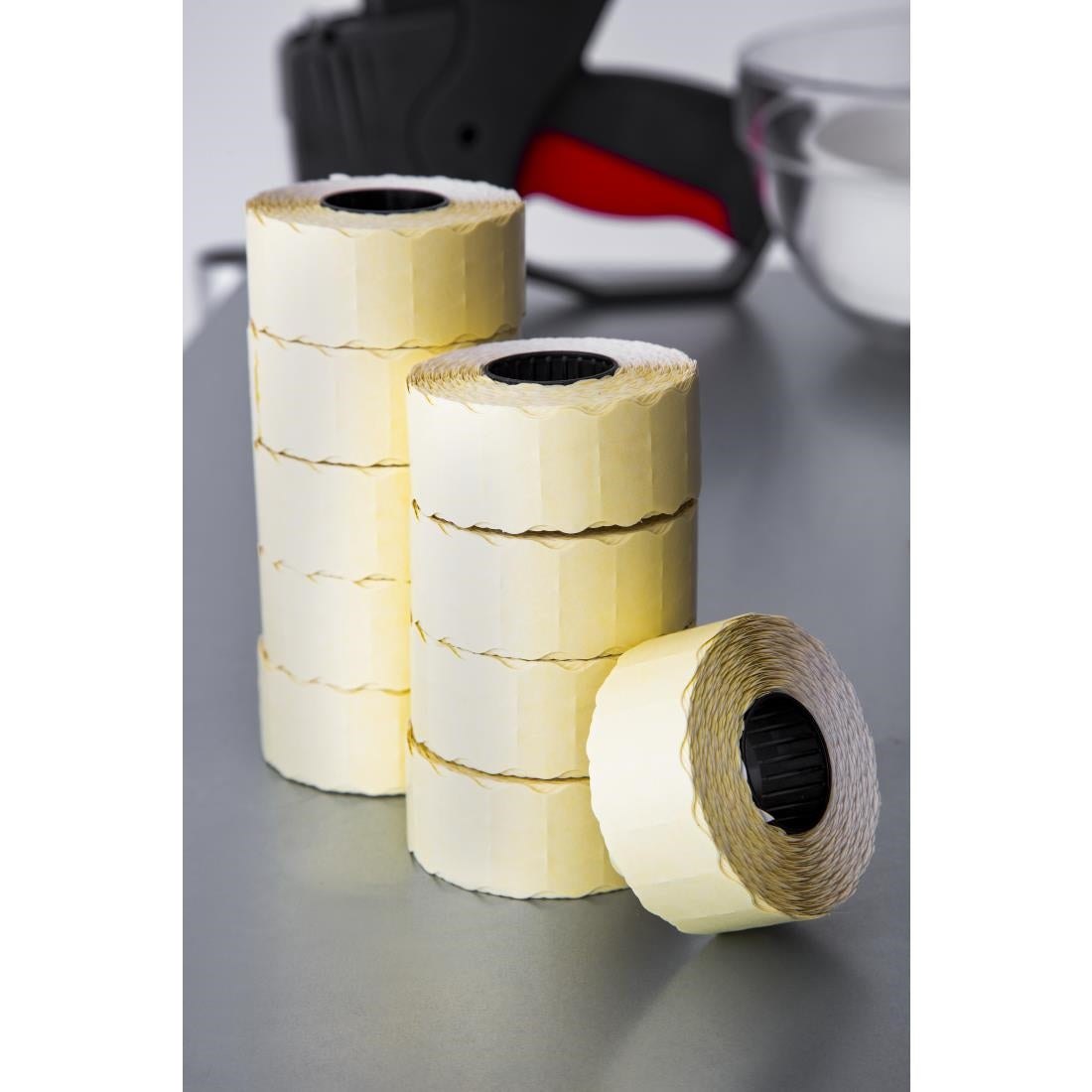 Plain Labels for Pricing Gun Box 15,000 (15000 Pack)