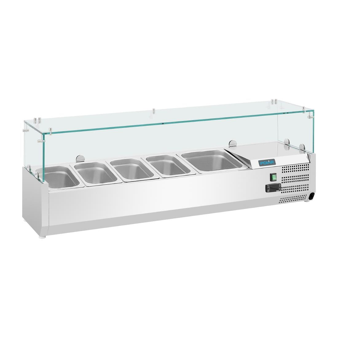 Polar G-Series Countertop Prep Fridge 4x GN 1/3 & 1x 1/2GN