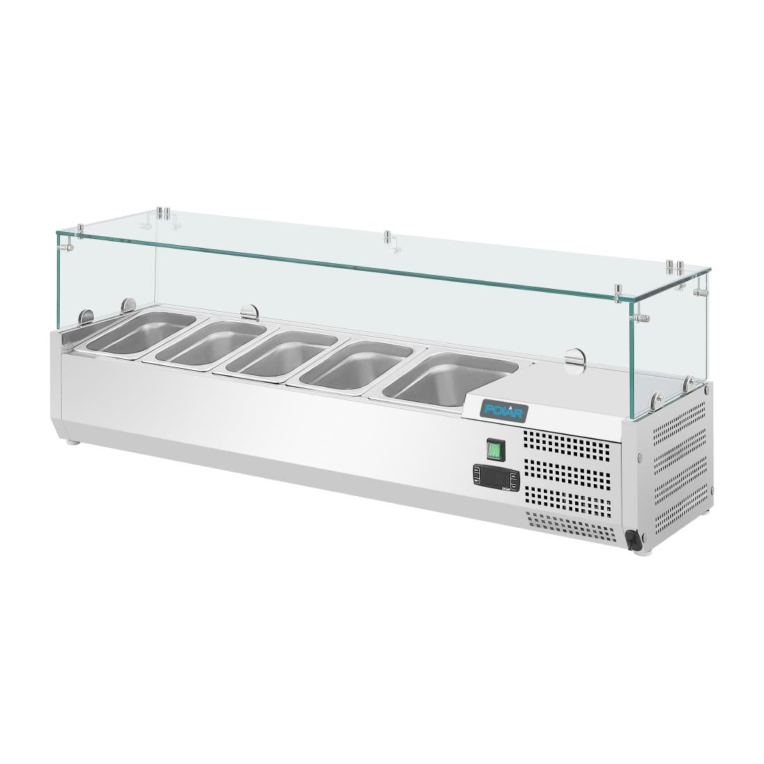 Polar G-Series Countertop Prep Fridge 4x GN 1/3 & 1x 1/2GN