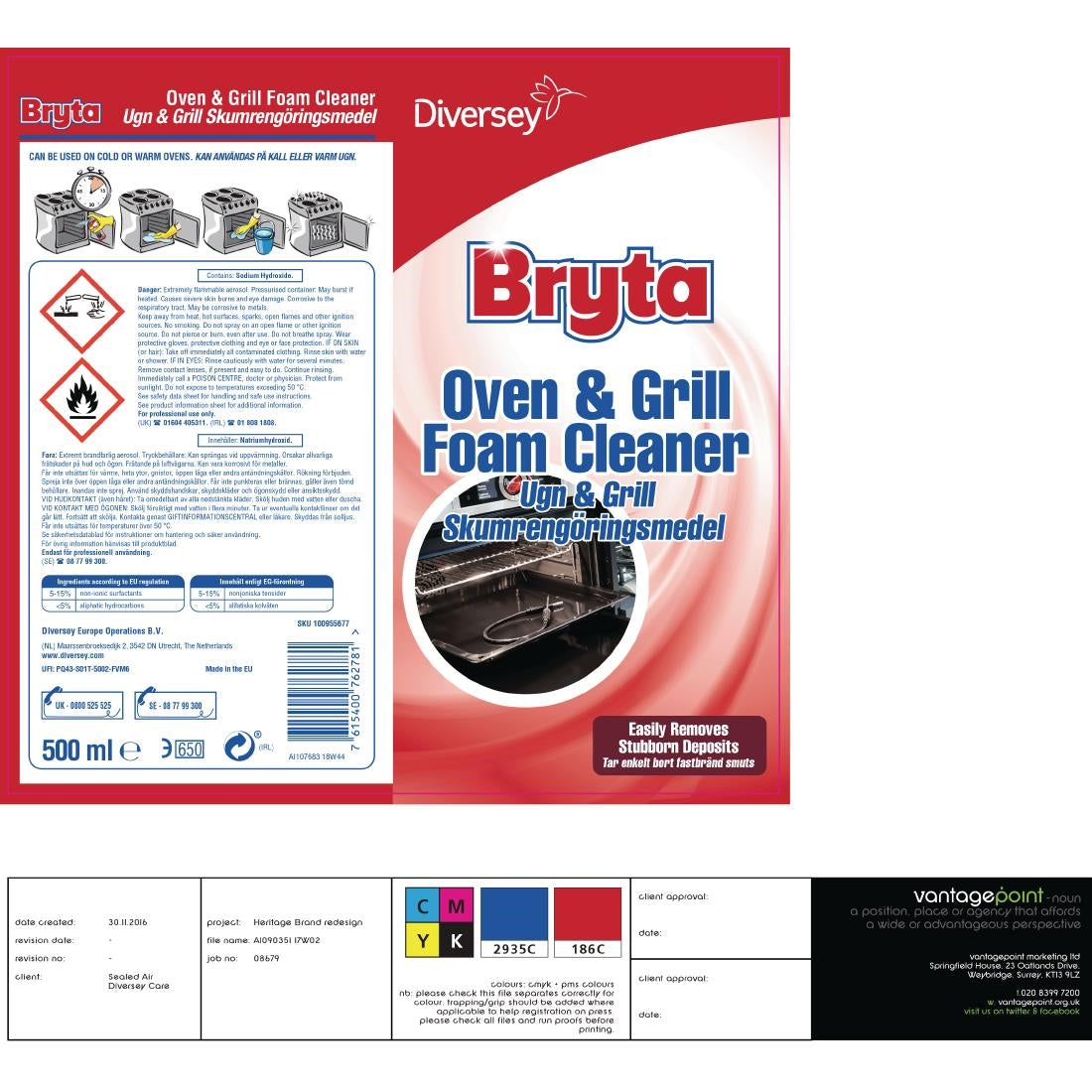 Bryta Foam Grill and Oven Cleaner