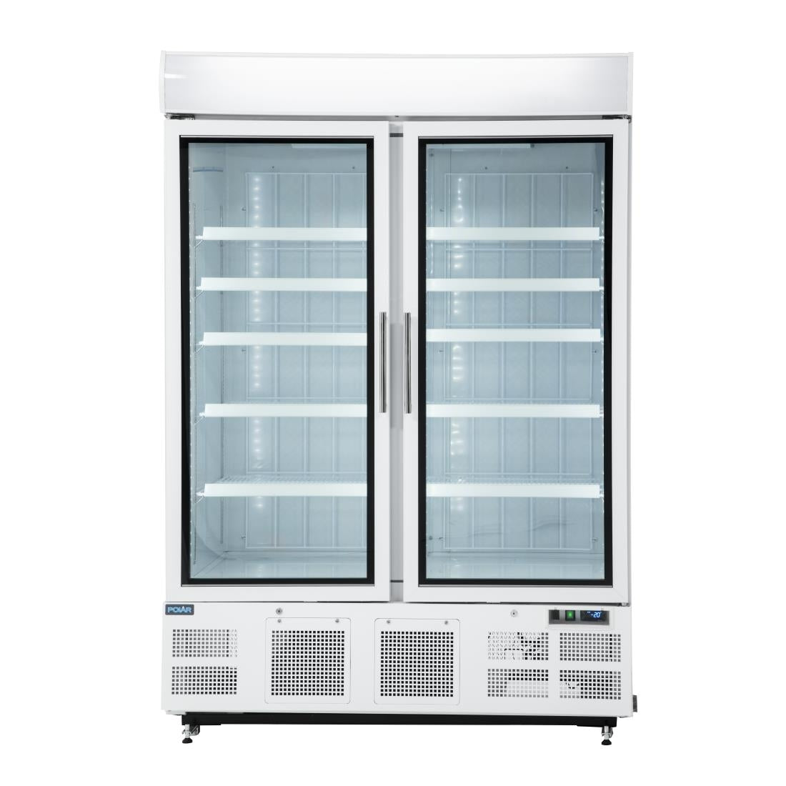 Polar G-Series Upright Display Freezer 920Ltr White