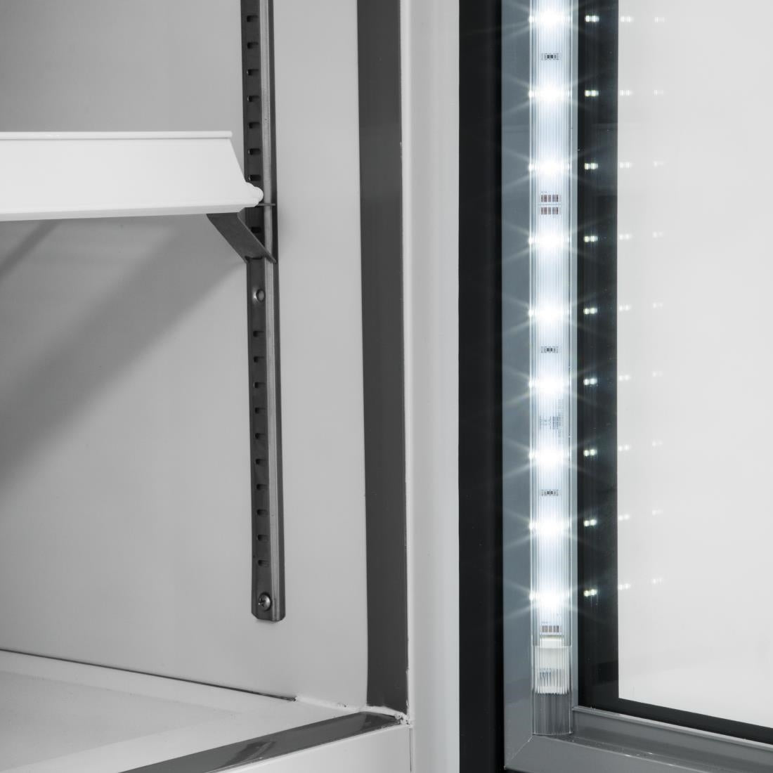 Polar G-Series Upright Display Freezer 920Ltr White