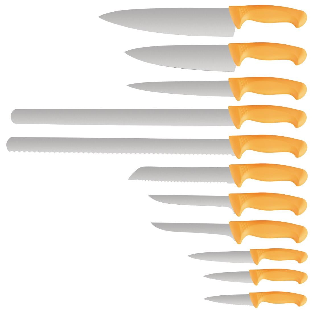 Vogue Soft Grip Pro Flexible Fillet Knife Yellow 20cm