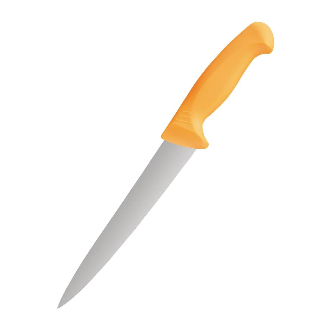 Vogue Soft Grip Pro Flexible Fillet Knife Yellow 20cm