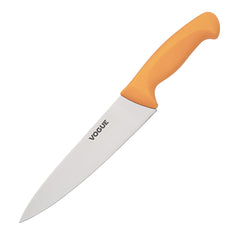 Vogue Soft Grip Pro Chef Knife Yellow 20cm