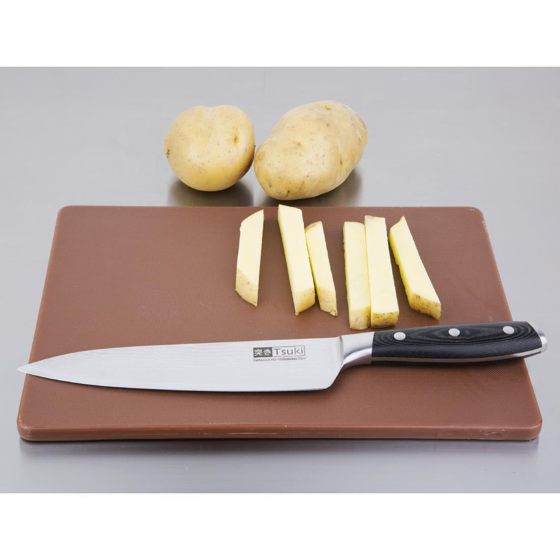 Hygiplas Low Density Brown Chopping Board Small 305x229x12mm