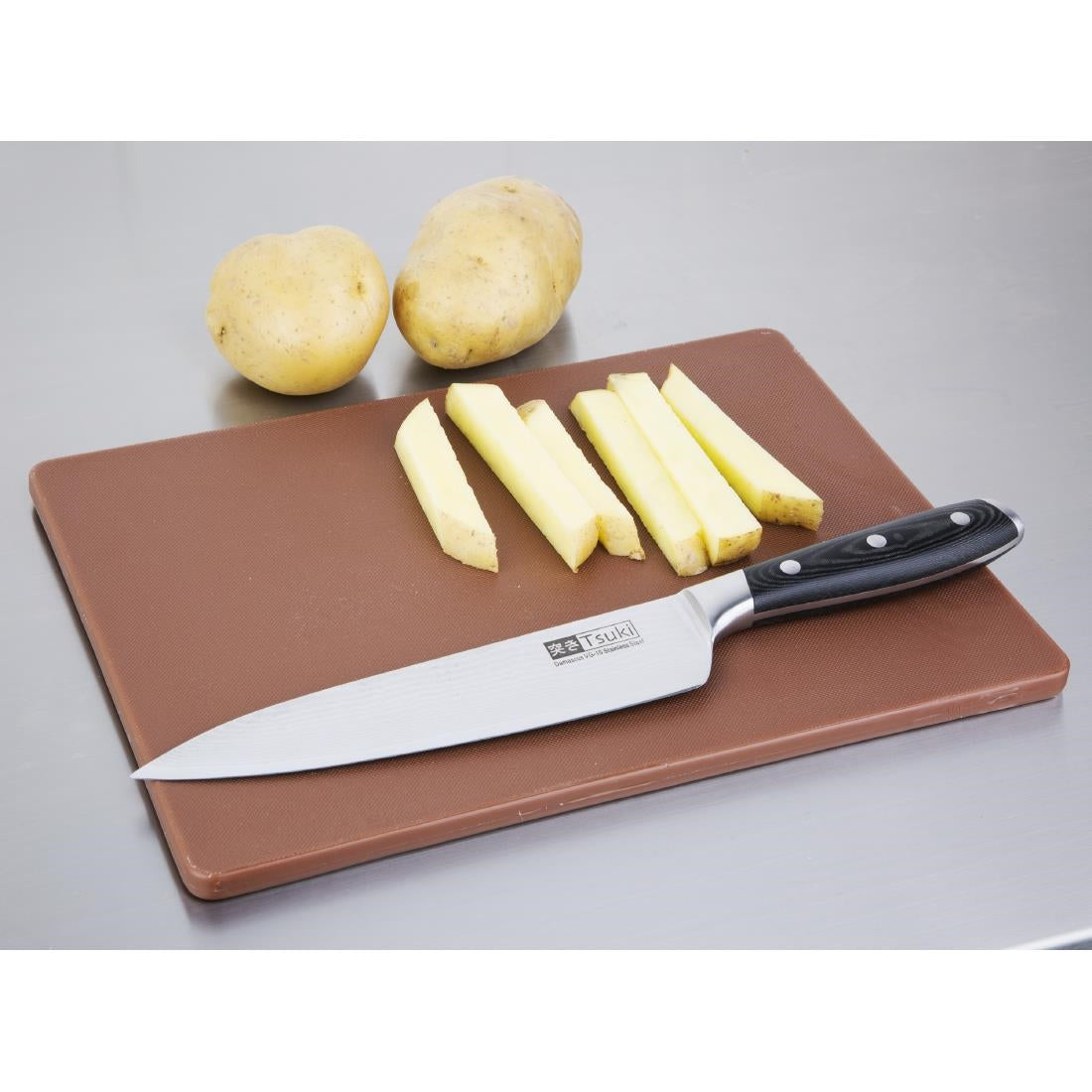 Hygiplas Low Density Brown Chopping Board Small 305x229x12mm