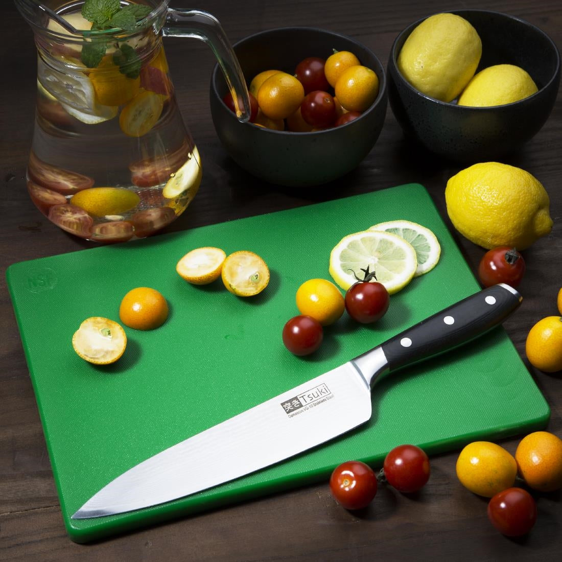 Hygiplas Low Density Green Chopping Board Small 305x229x12mm