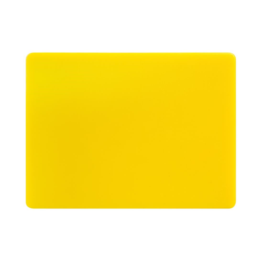 Hygiplas Low Density Yellow Chopping Board Small 305x229x12mm