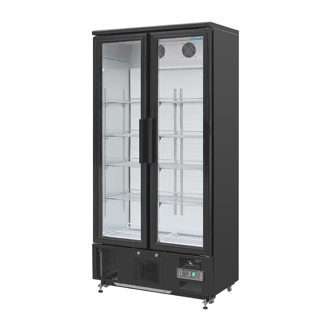 Polar G-Series Upright Back Bar Cooler with Hinged Doors 490Ltr
