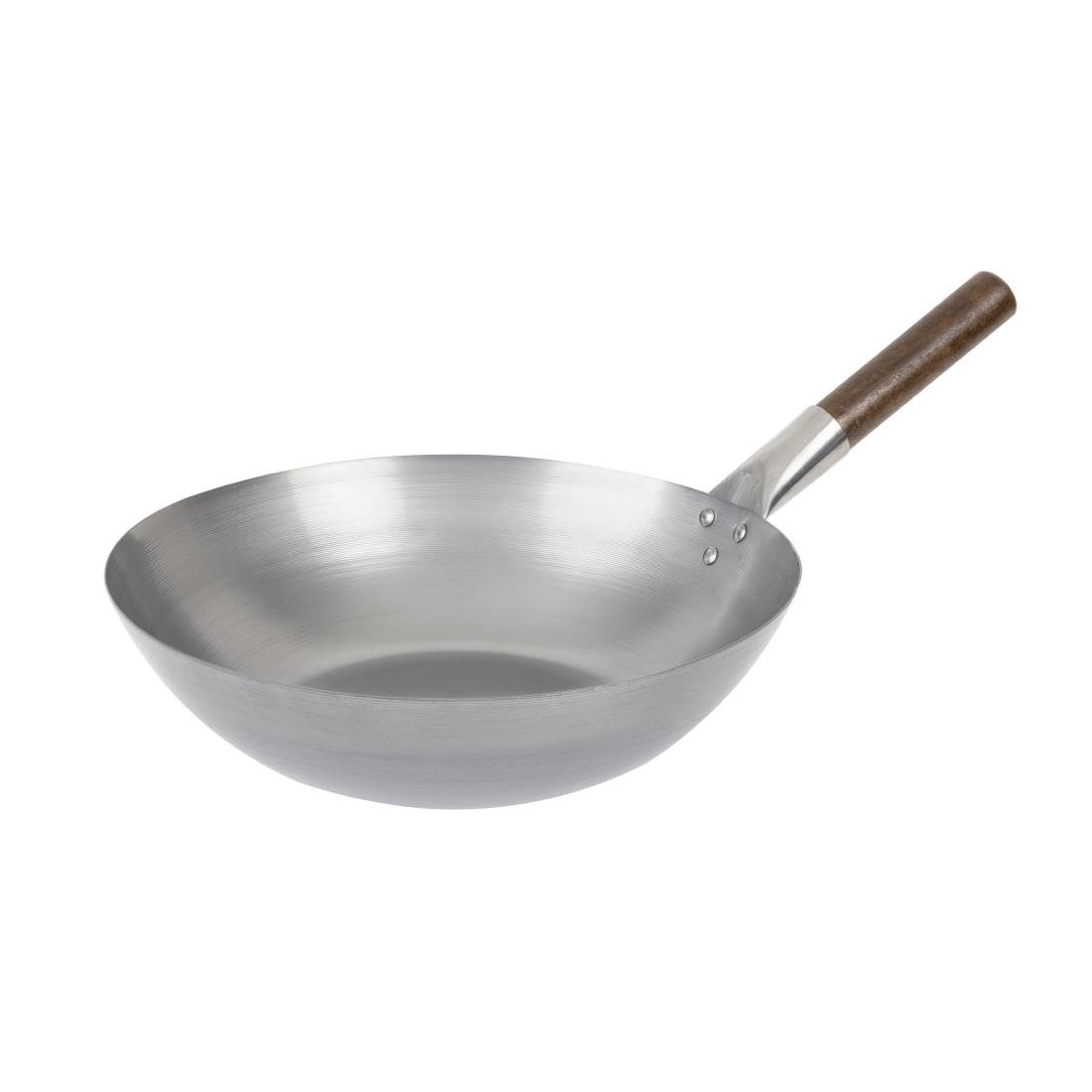 London Flat Base Wok 330mm