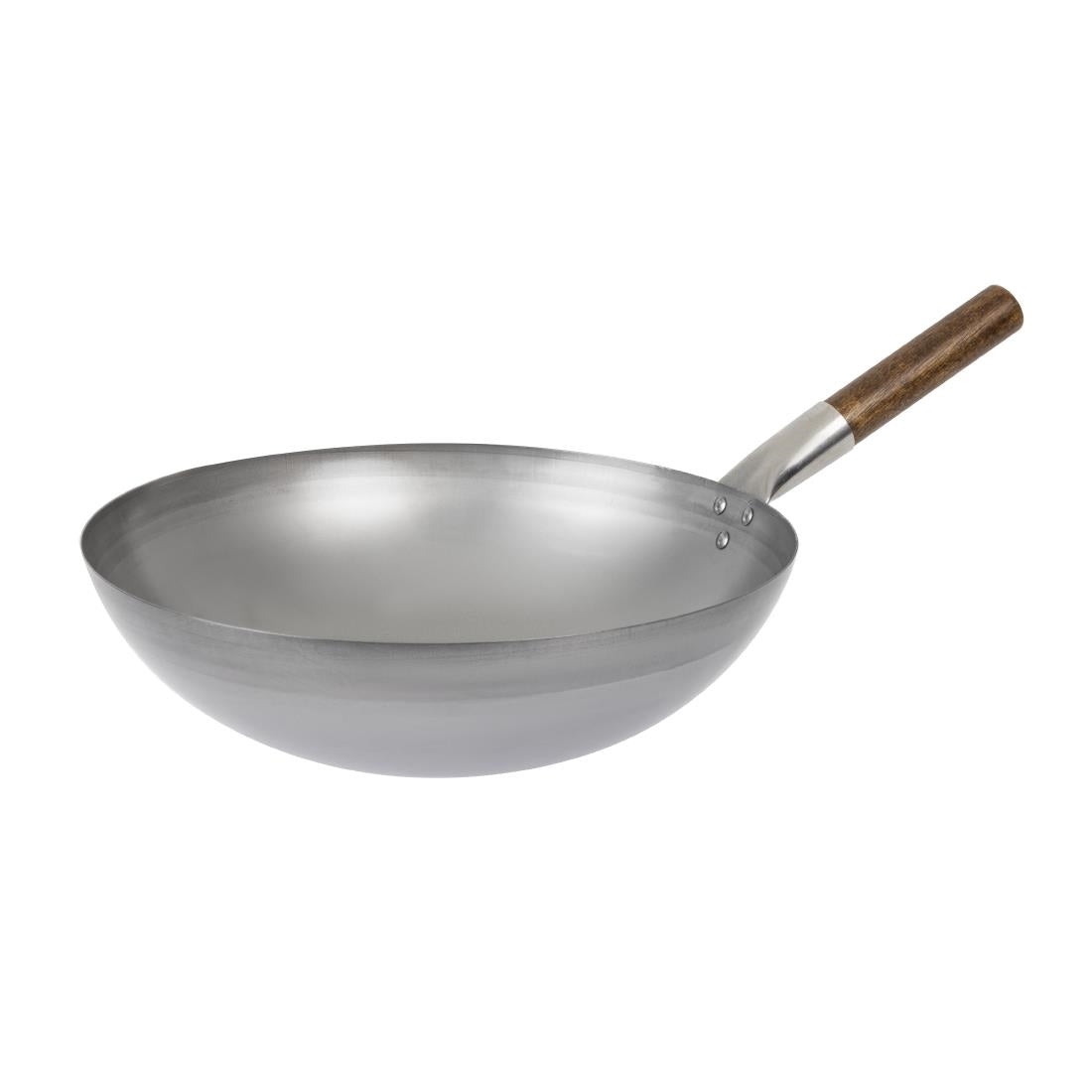 London Round Base Wok 356mm