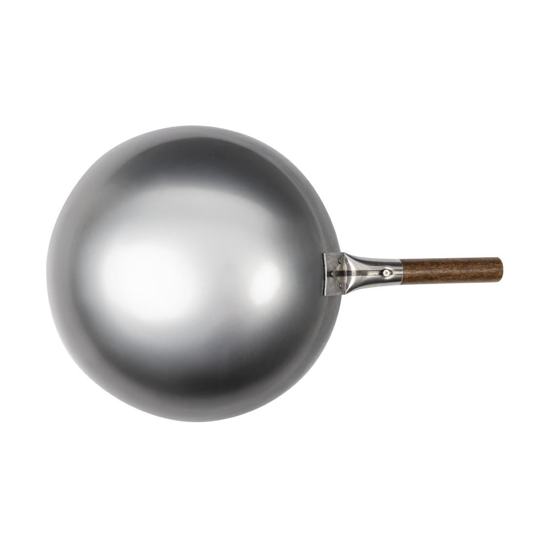 London Round Base Wok 356mm