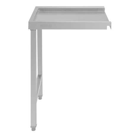 Vogue Pass Through Dishwash Table Right 600mm