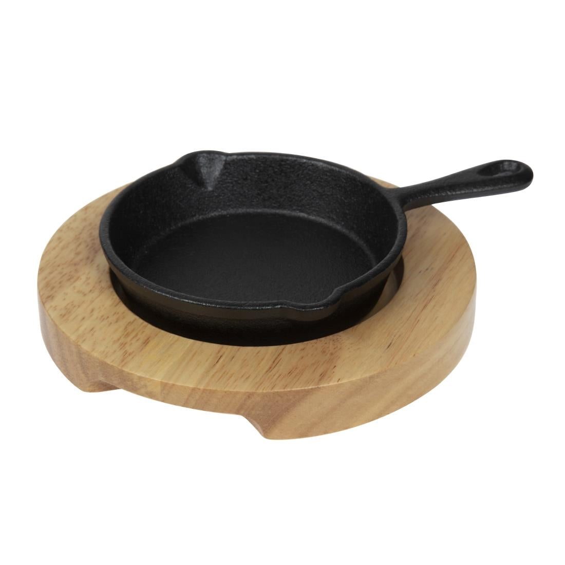 Olympia Hevea Board for Cast Iron Dish 115mm