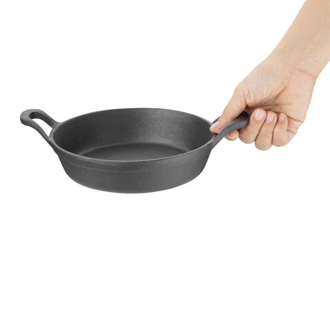 Olympia Round Cast Iron Eared Dish 180mm