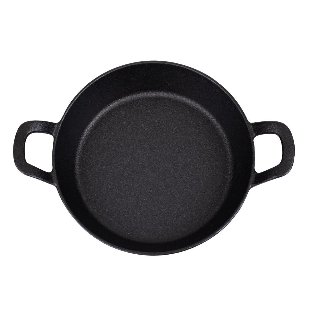 Olympia Round Cast Iron Eared Dish 180mm
