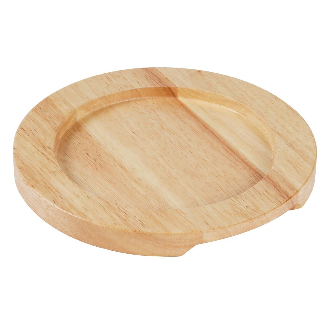 Olympia Hevea Board for Cast Iron Round Eared Dish 210mm for GJ554