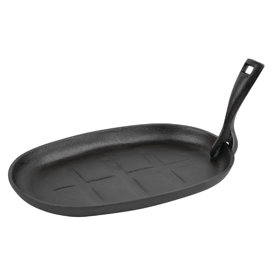Olympia Cast Iron Oval Sizzle Platter 280mm