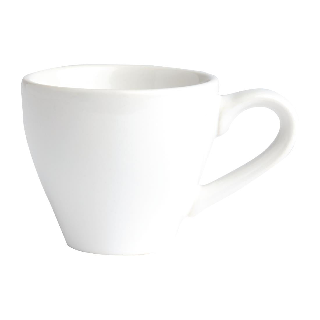 Olympia Cafe Espresso Cups White 100ml (12 Pack)