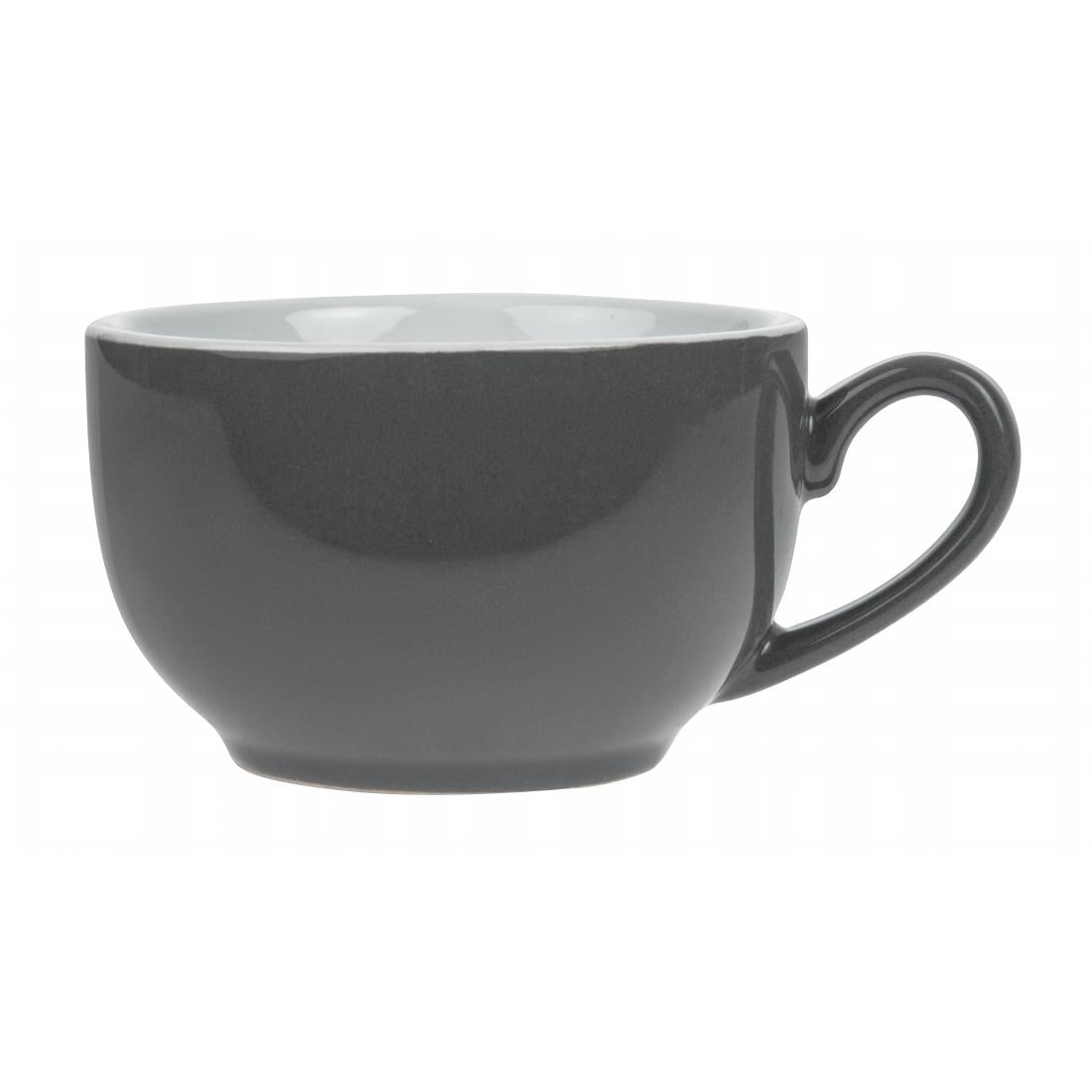 Olympia Cafe Coffee Cups Charcoal 230ml (12 Pack)