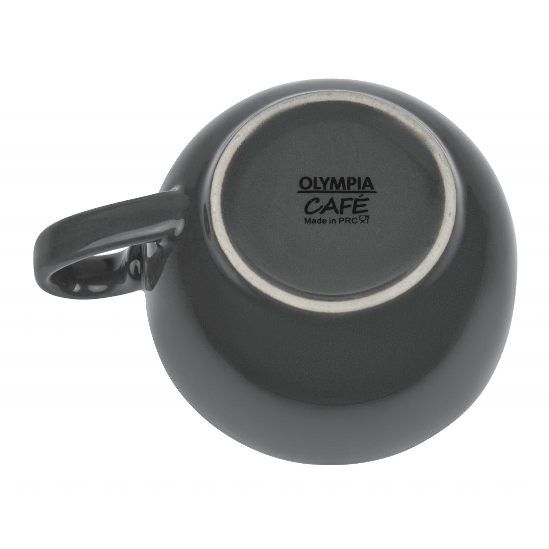 Olympia Cafe Coffee Cups Charcoal 230ml (12 Pack)