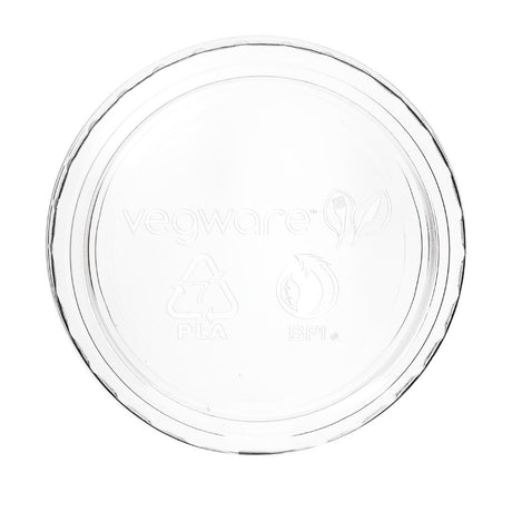 Vegware Compostable Cold Portion Pot Lids 59ml / 2oz and 118ml / 4oz