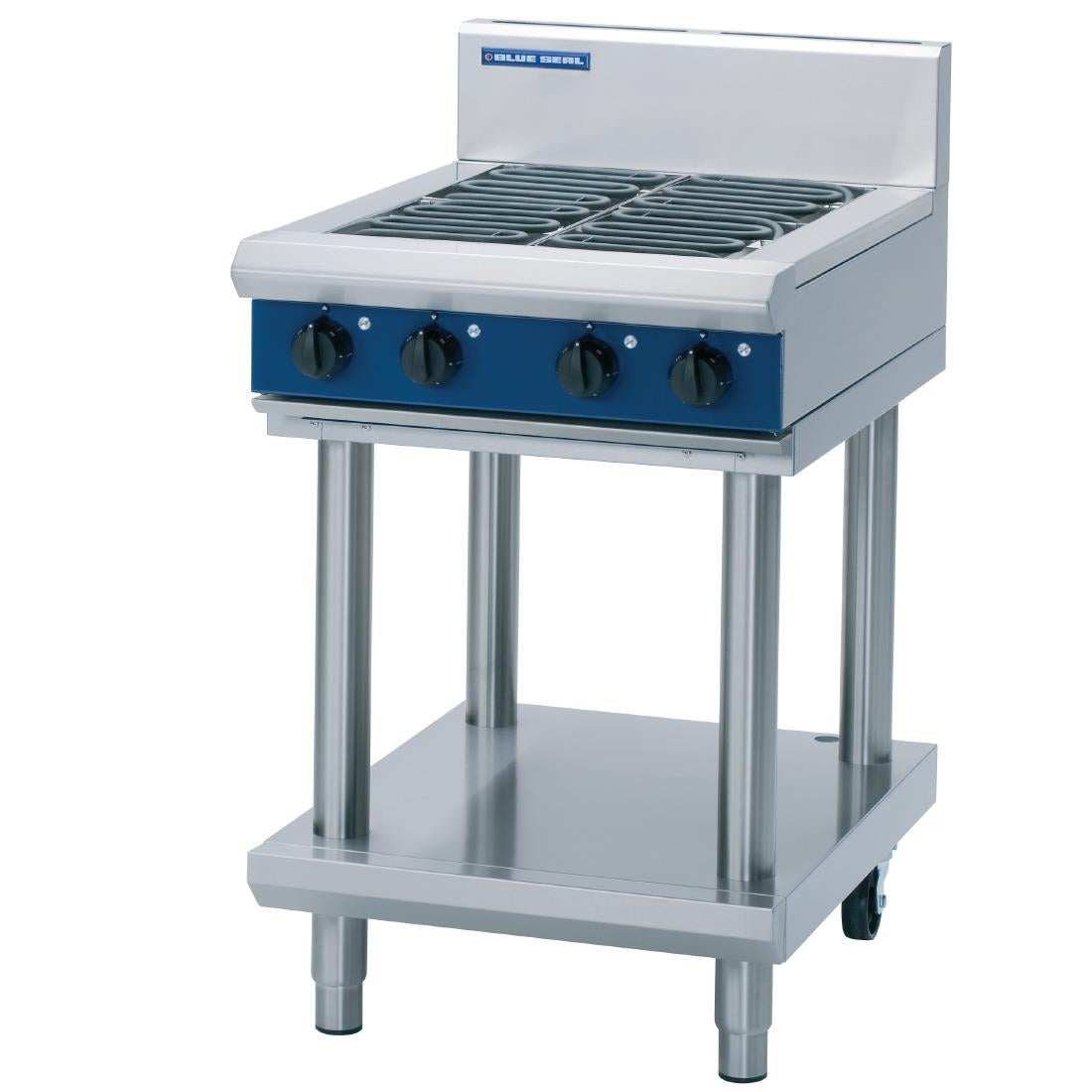 Blue Seal Evolution Leg Stand Cooktop 4 Element Electric 600mm E514D-LS