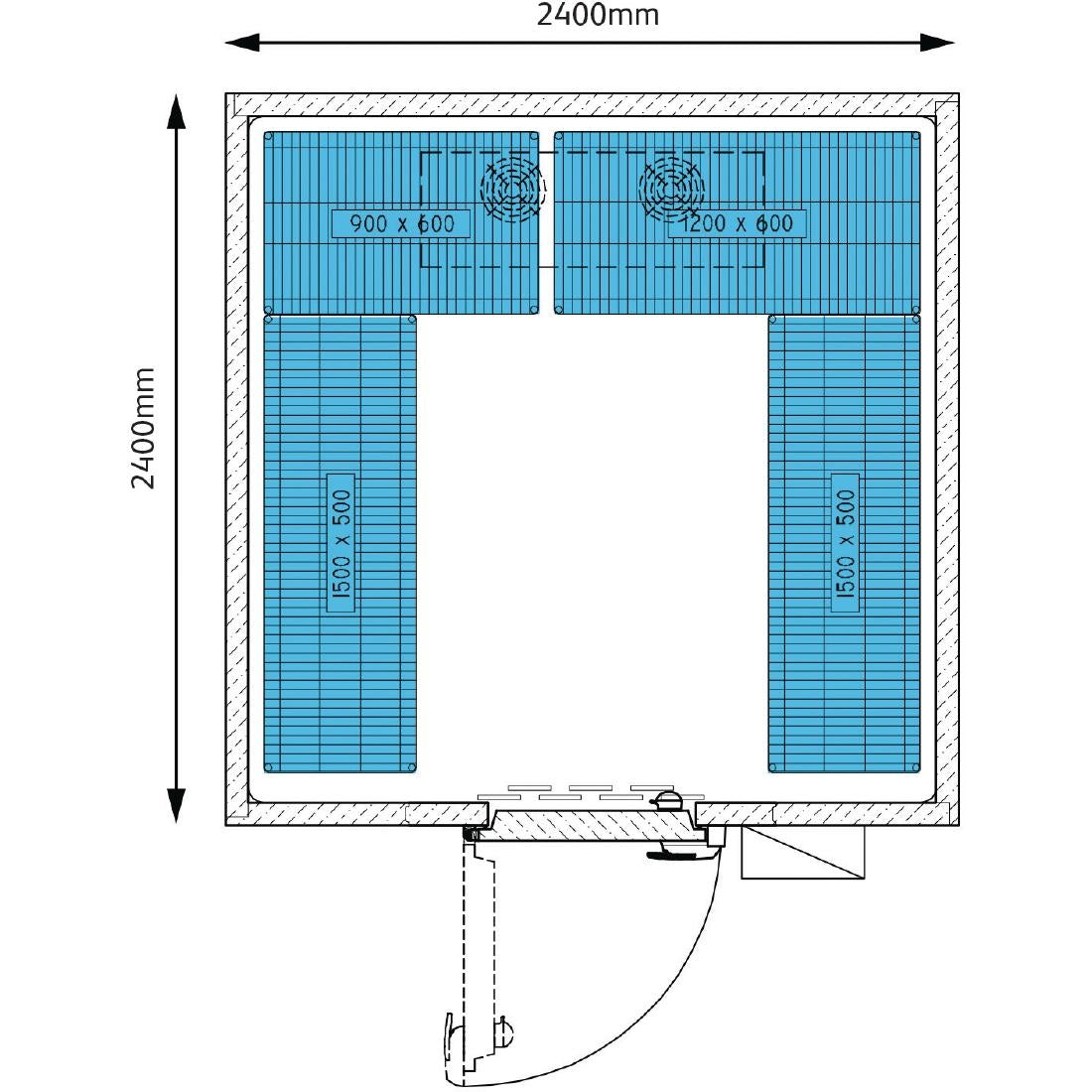 Foster Advantage Walk In Freezer Remote ADV2424 LT REM