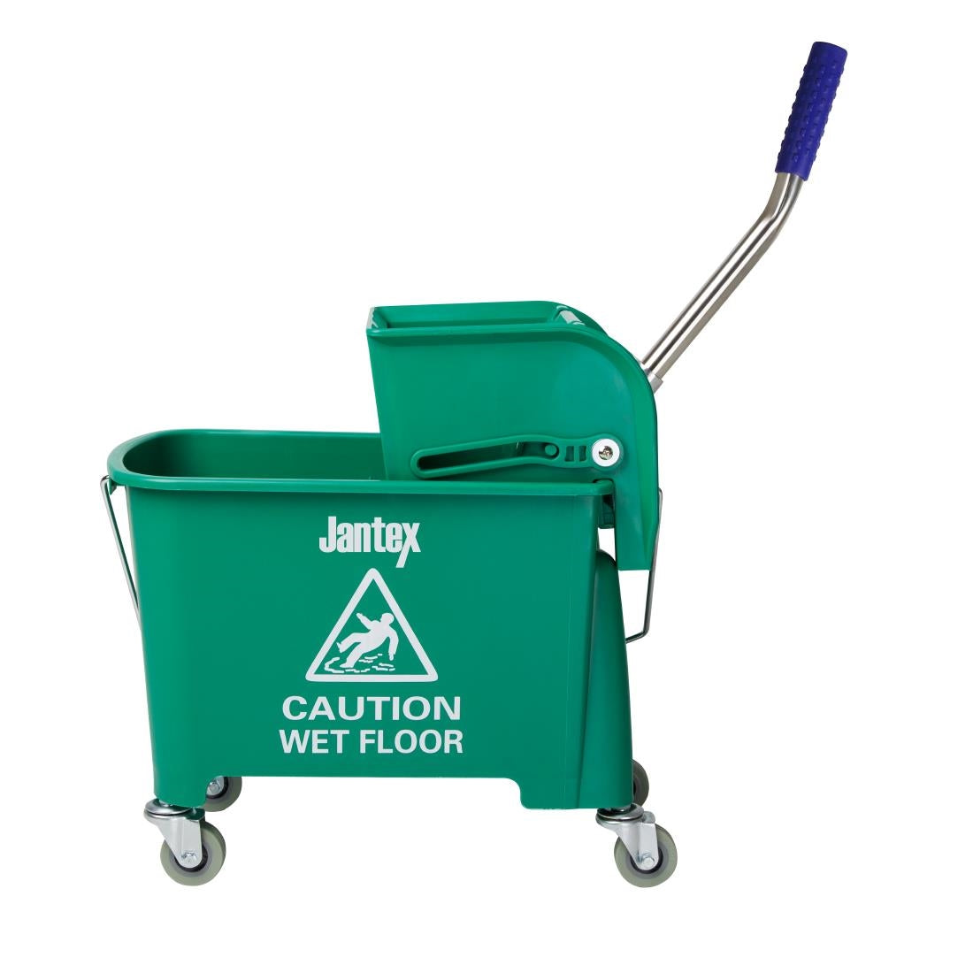 Jantex Kentucky Green Mop Bucket and Wringer 15Ltr
