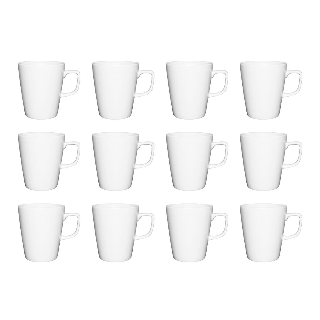Olympia Athena Latte Mugs 397ml (12 Pack)