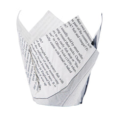 Grease-Resistant Paper Chip Crowns Newspaper Print (1100 Pack)