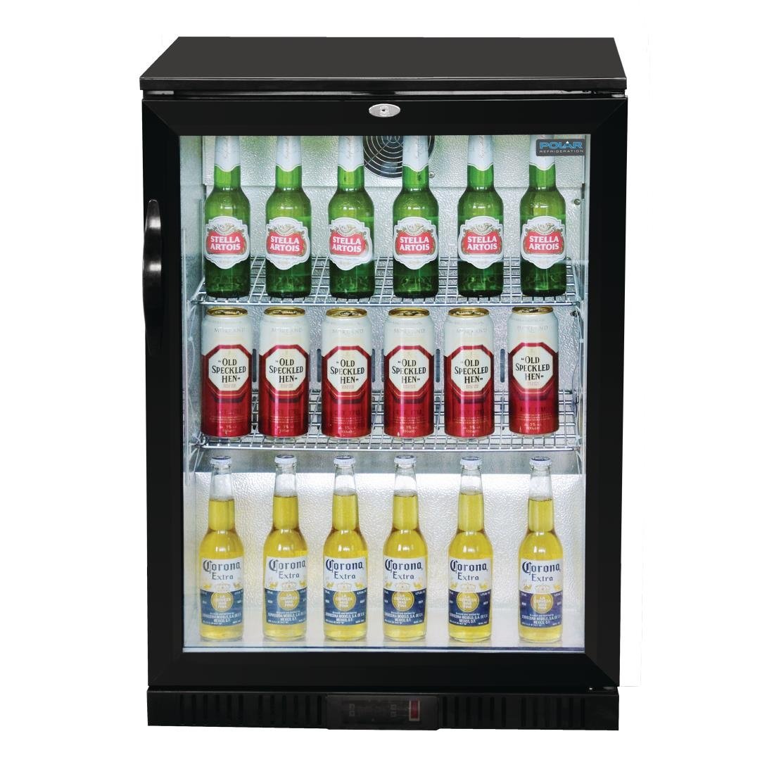 Polar G-Series Back Bar Cooler with Hinged Door 138Ltr