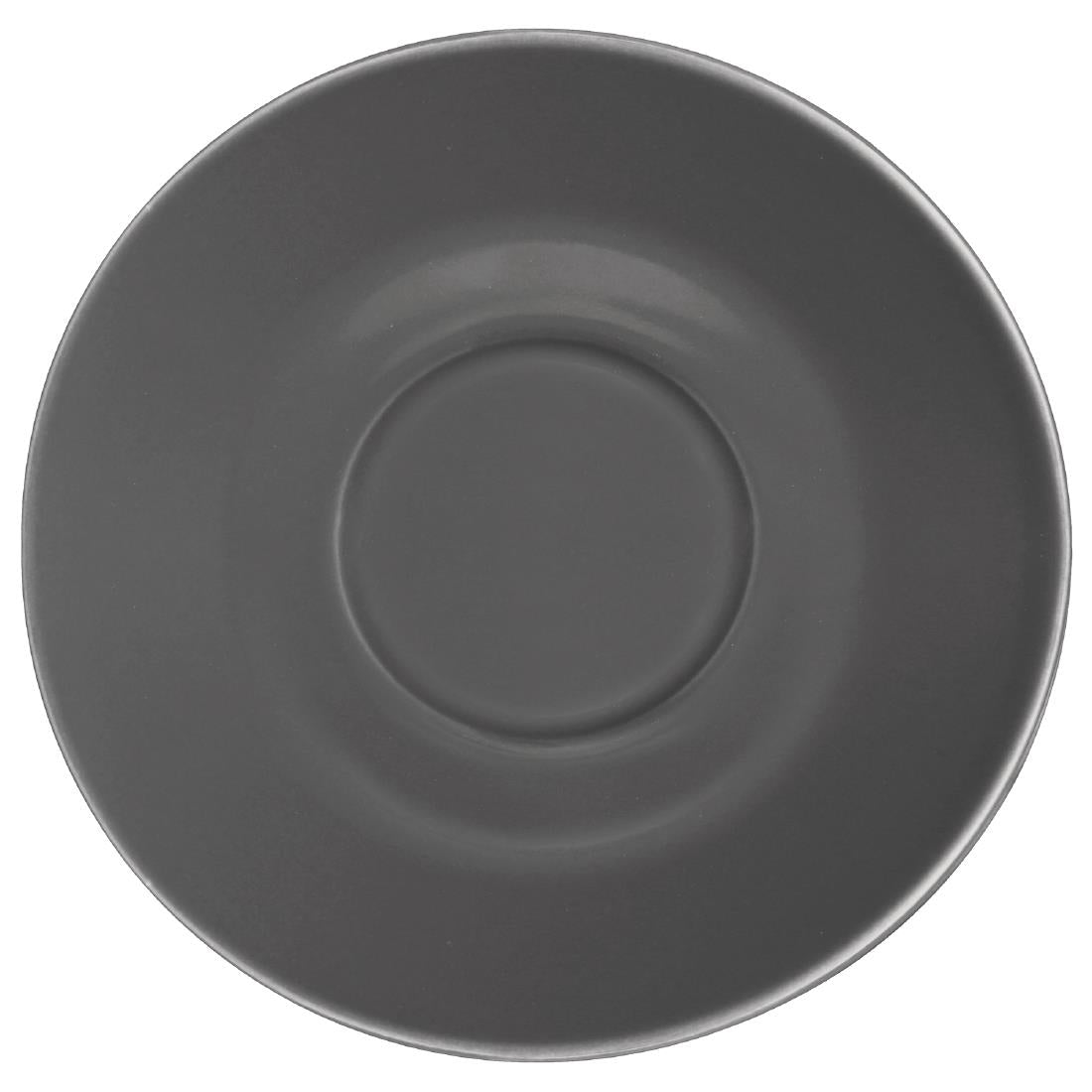 Olympia Cafe Saucers Charcoal 158mm (12 Pack)