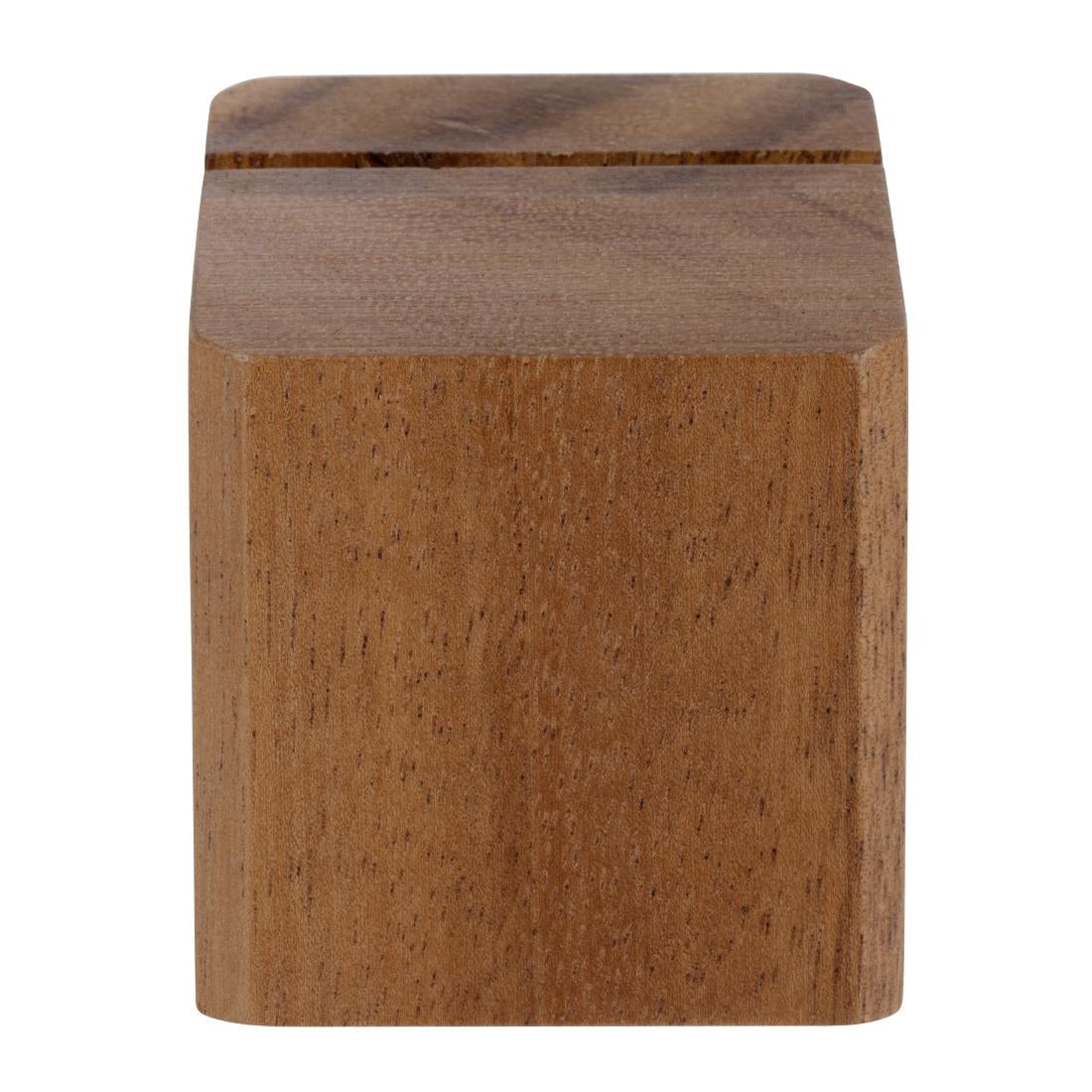 Olympia Wooden Menu Holder and Riser