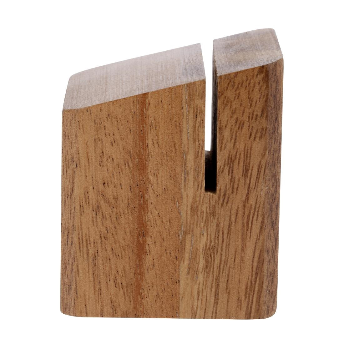 Olympia Wooden Menu Holder and Riser