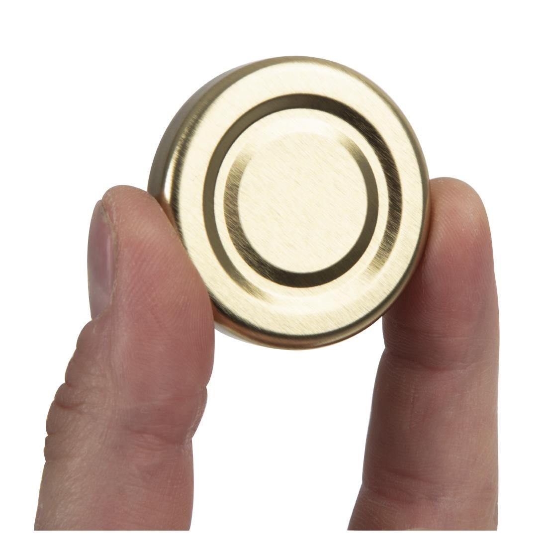 Artis Gold Cap for Mini Milk Bottles (18 Pack)