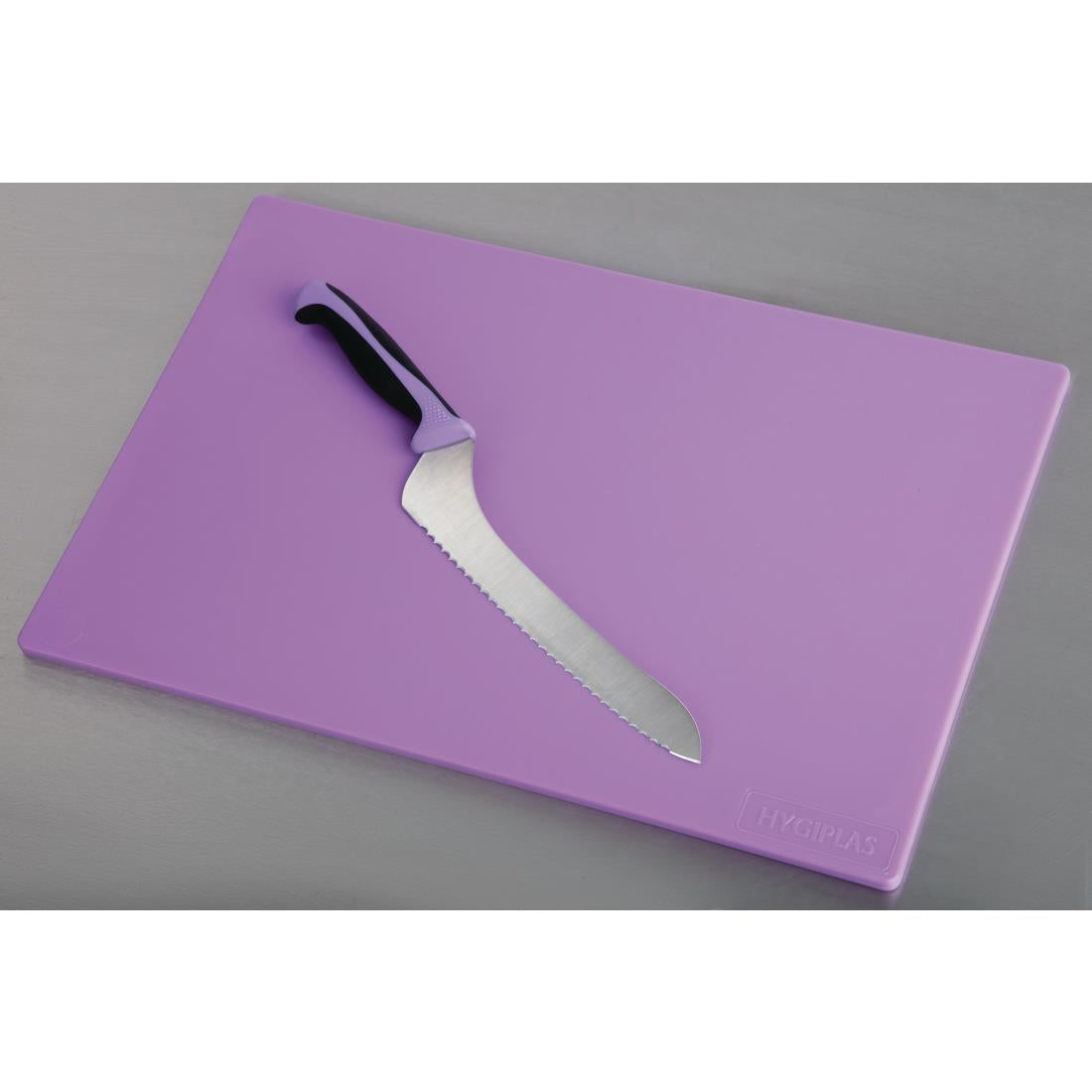 Hygiplas Low Density Purple Chopping Board 450x300x10mm