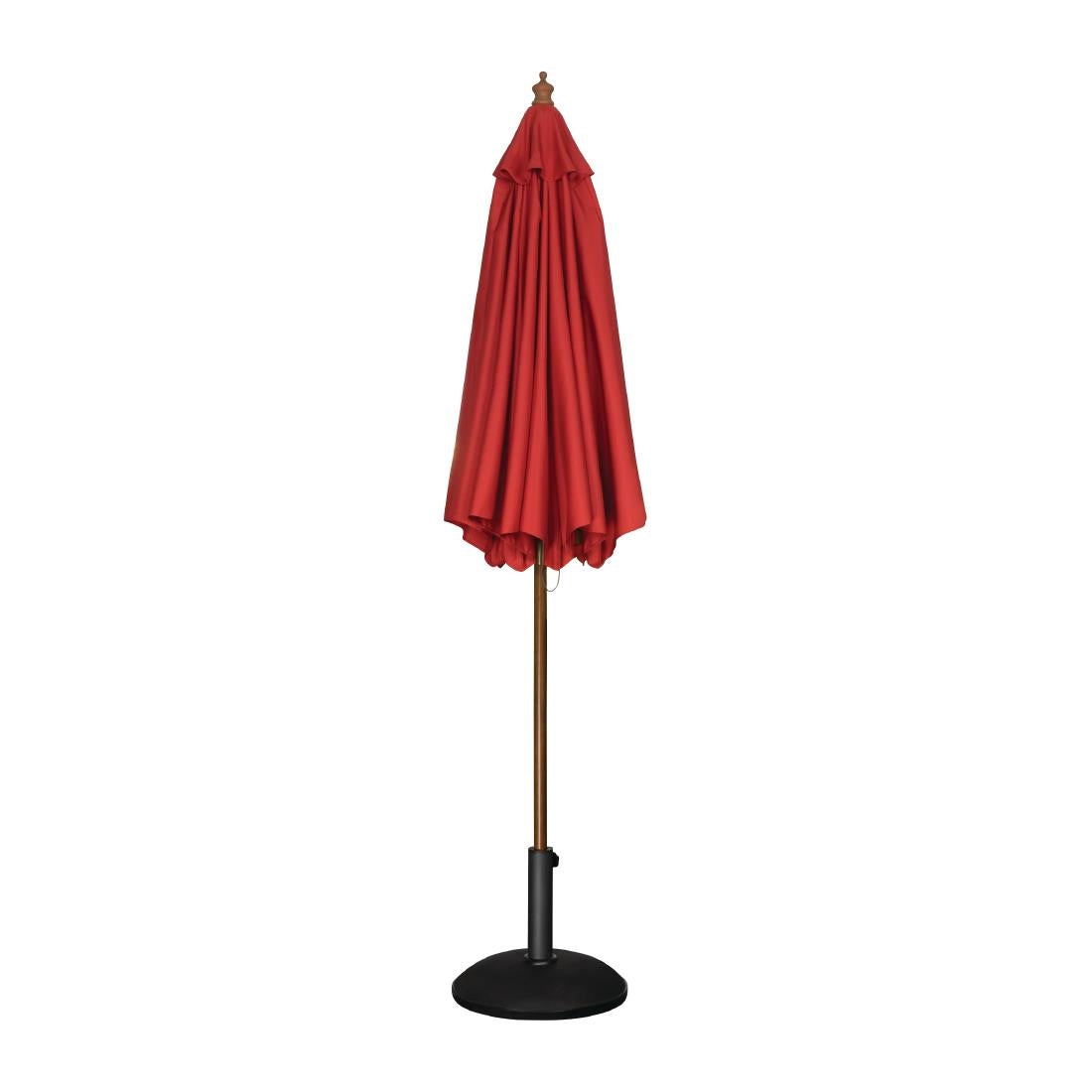 Bolero Round Parasol 2.5m Diameter Red