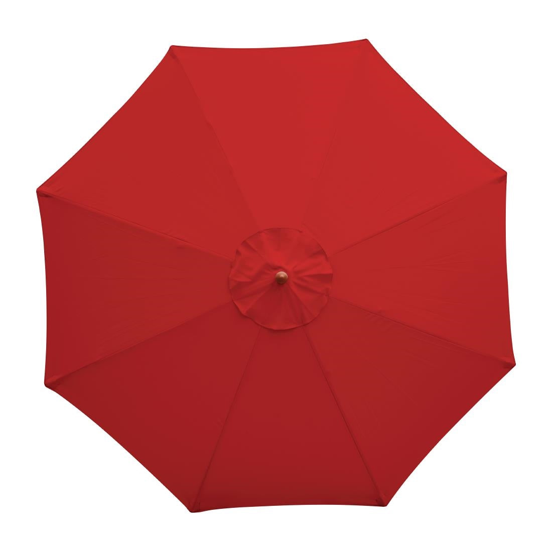 Bolero Round Parasol 3m Diameter Red